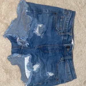 Jean shorts